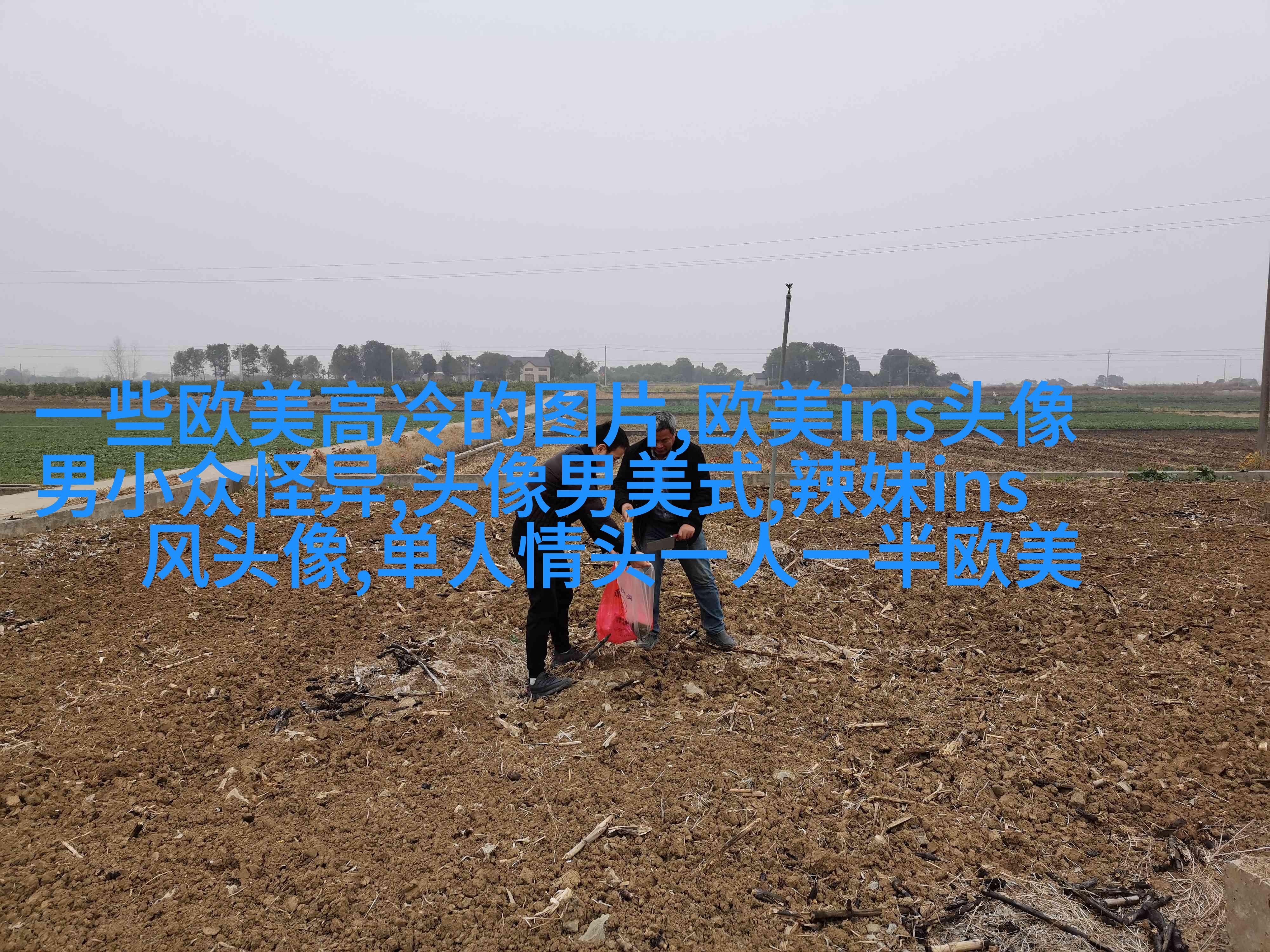 欧美黑白女生头像